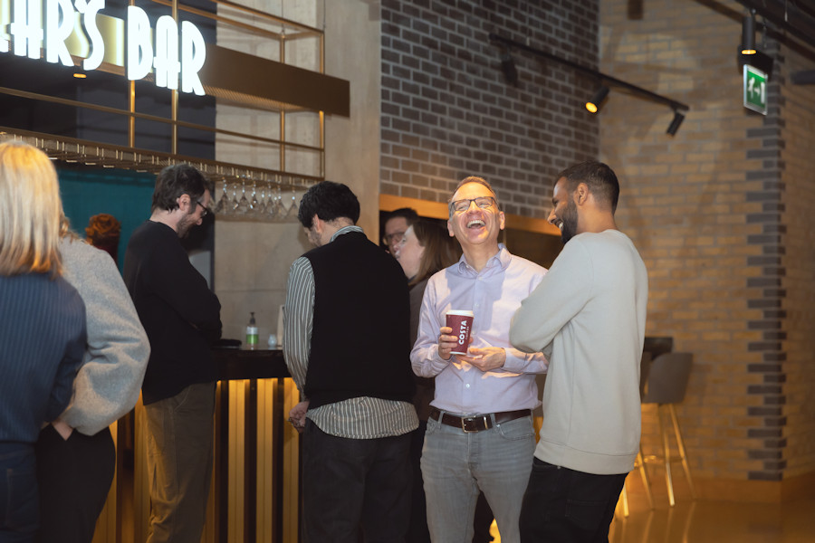 Networking at FBC event